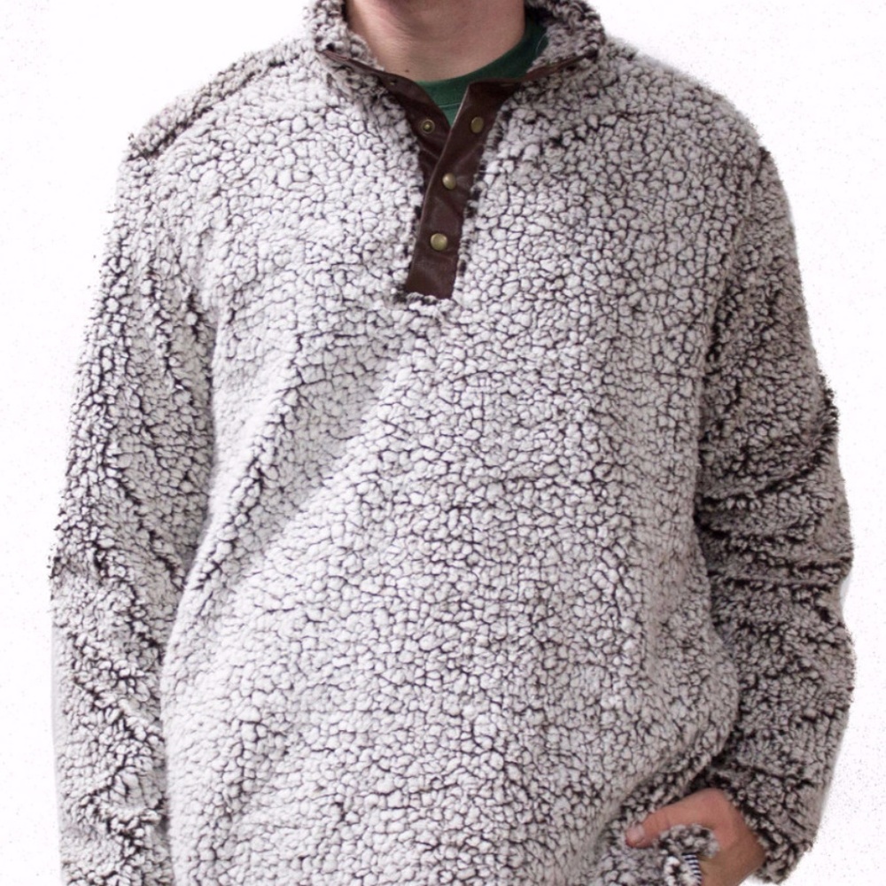 Properly Tied McGregor Snap Pullover Sherpa