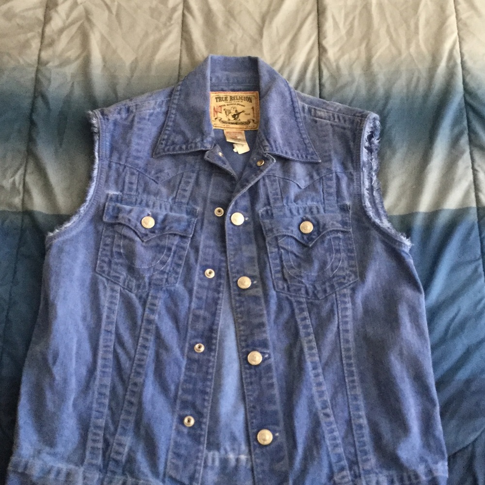 True Religion Vest Jacket