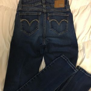 Levi's Low Rise Skinny Jeans