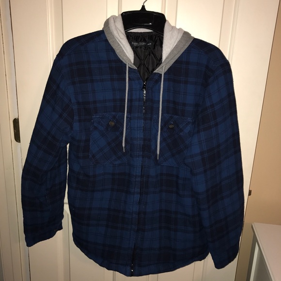 faded glory men's hooded jackets