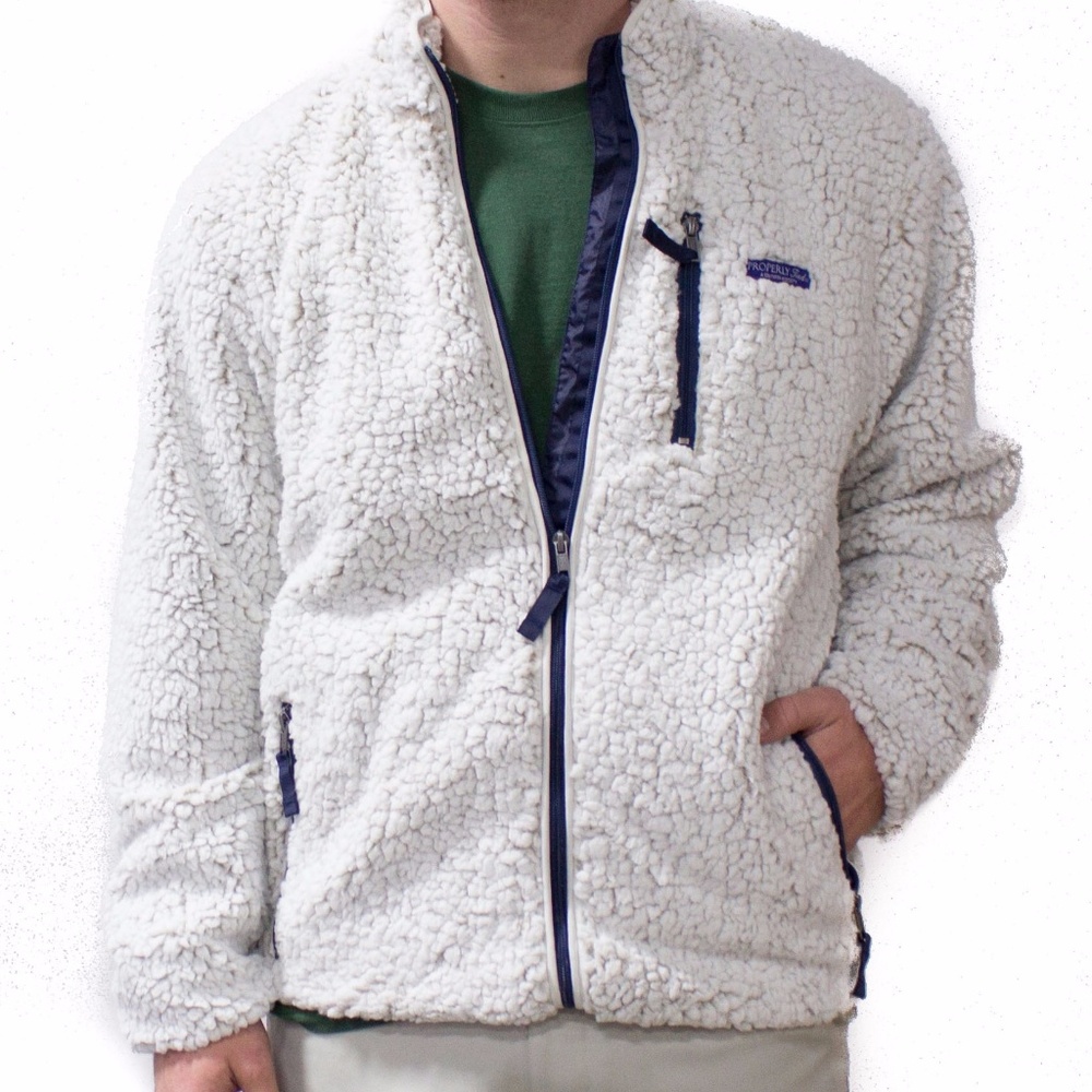 Properly Tied Full Zip Pintail Sherpa Jacket