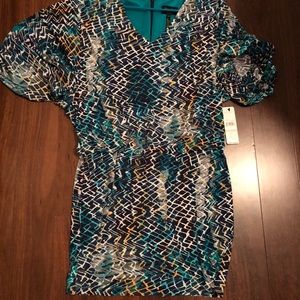 Laundry teal dress. NWT