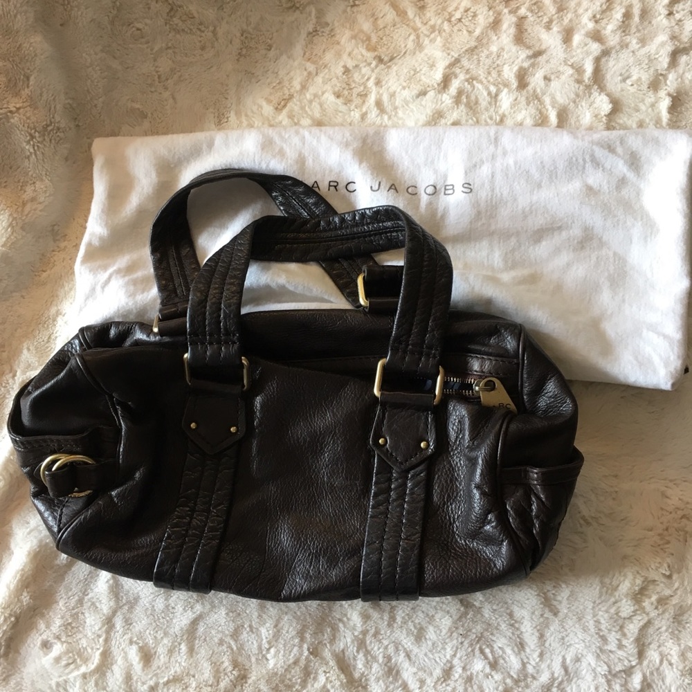 Marc Jacobs brown slouchy handbag