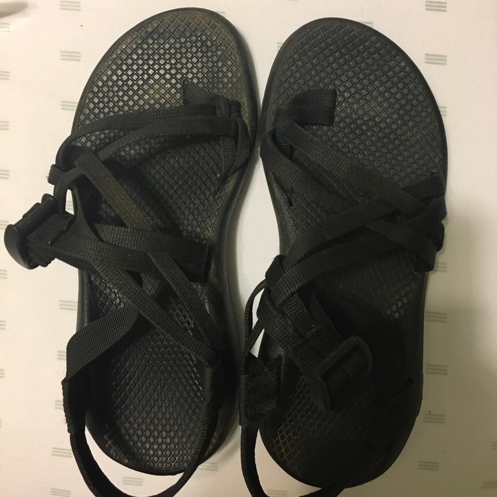 Double Strap Black Chacos