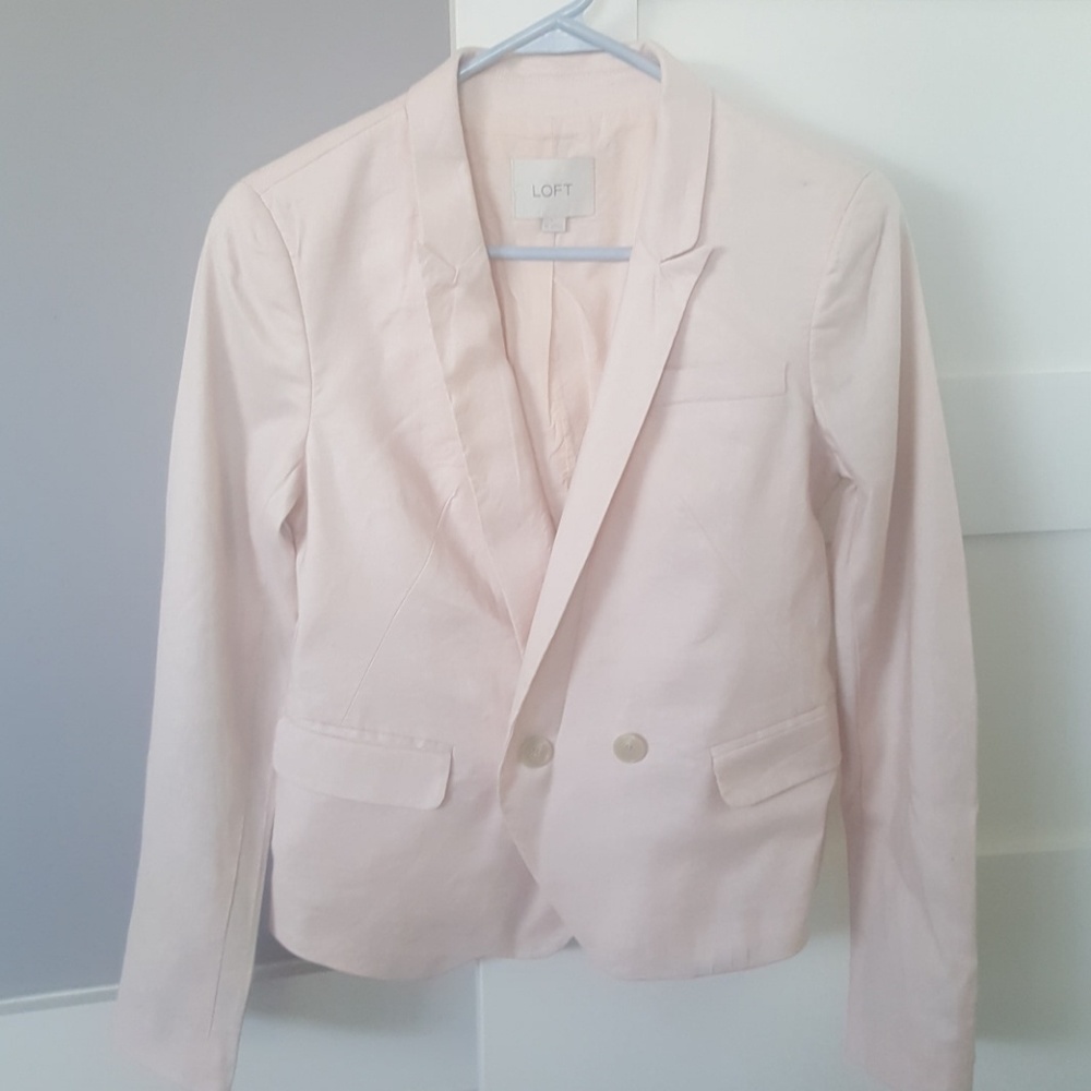 Loft pink blazer