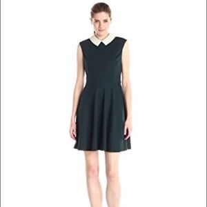 Betsey Johnson Green Dress with Peter Pan Collar