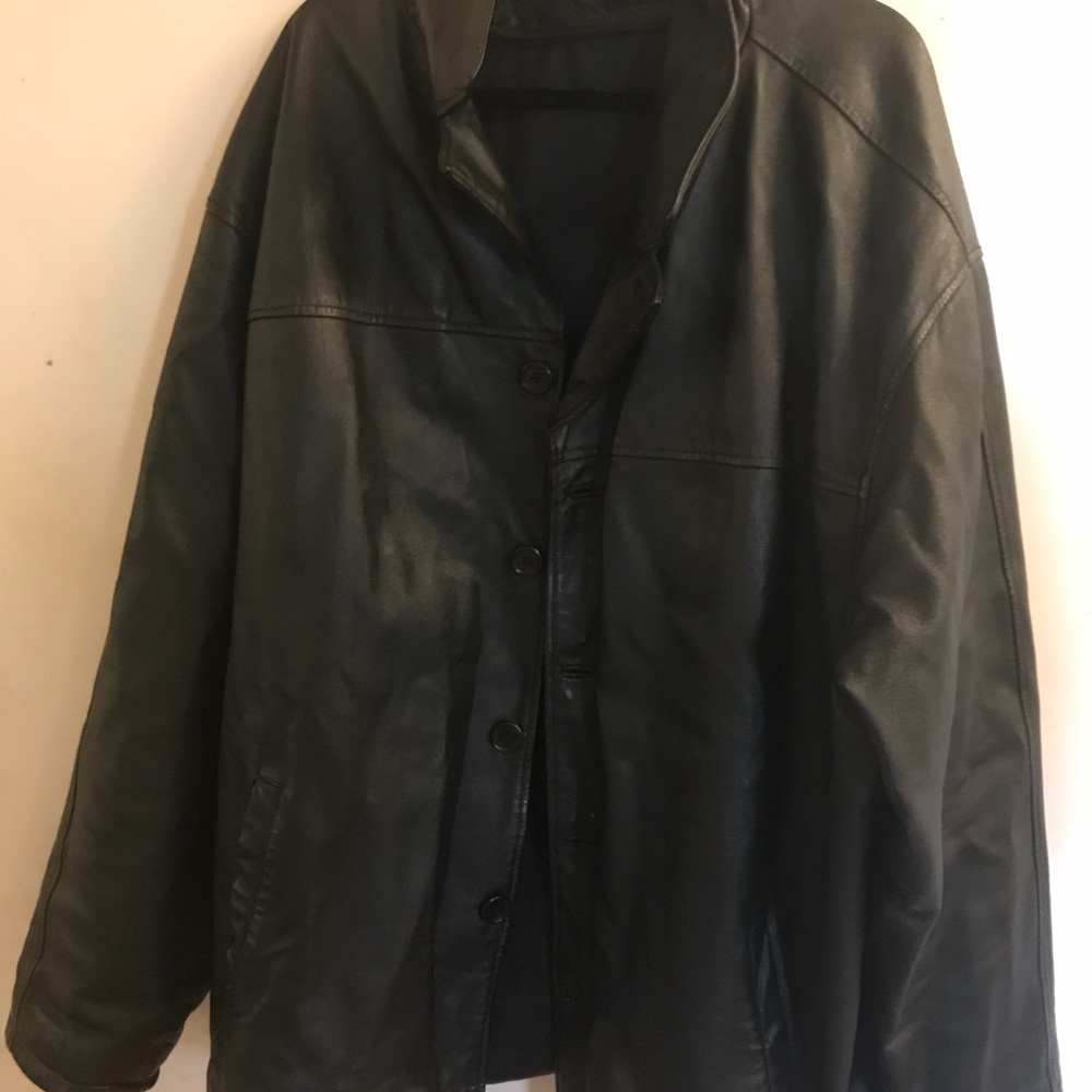 Authentic leather jacket 5XL