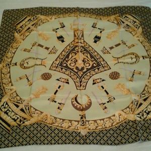 Carlisle vintage silk scarf