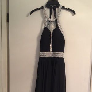 Formal black dress