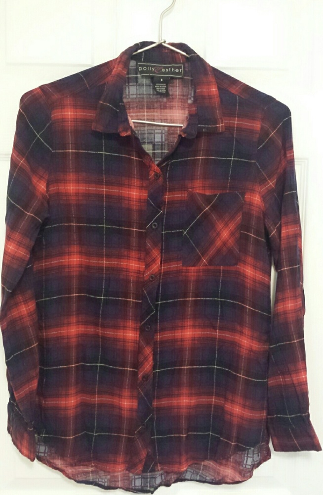 Plaid flannel shirt