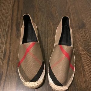 Plaid espadrilles