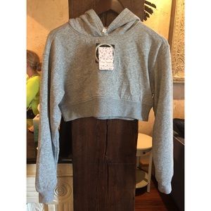 Free People Crop Sweatshirt