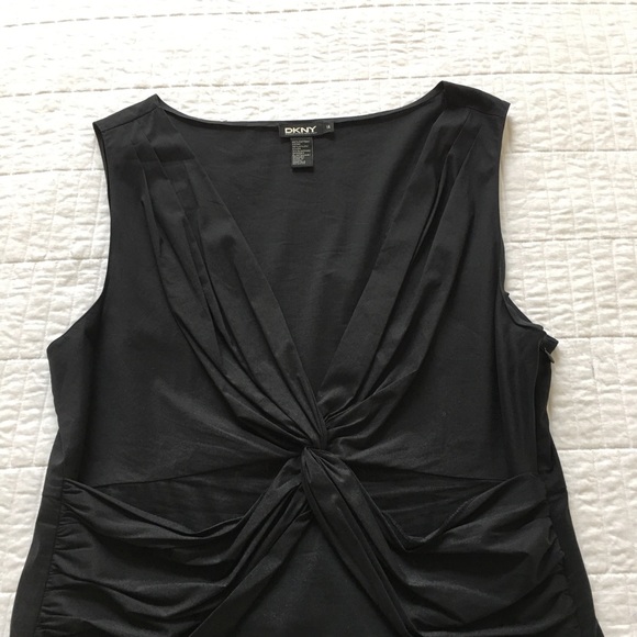 DKNY deep plunge neck top - Picture 4 of 5
