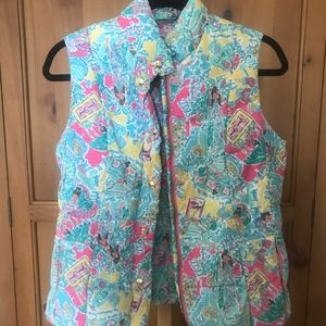 Lilly Pulitzer Down Vest