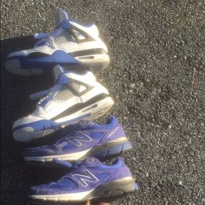 Jordan 4 and new balance v4 both size 11