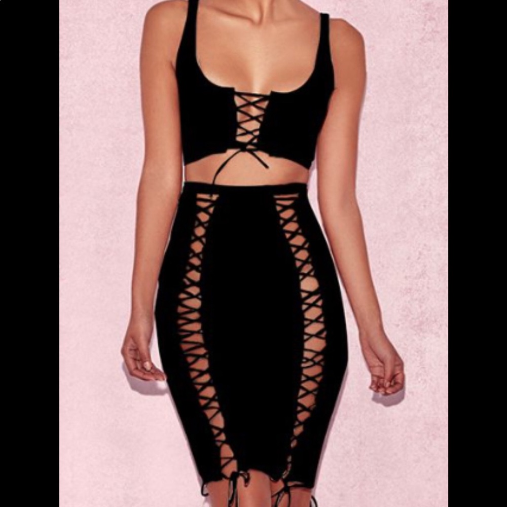 SOLD Julie Tie Up Two Piece