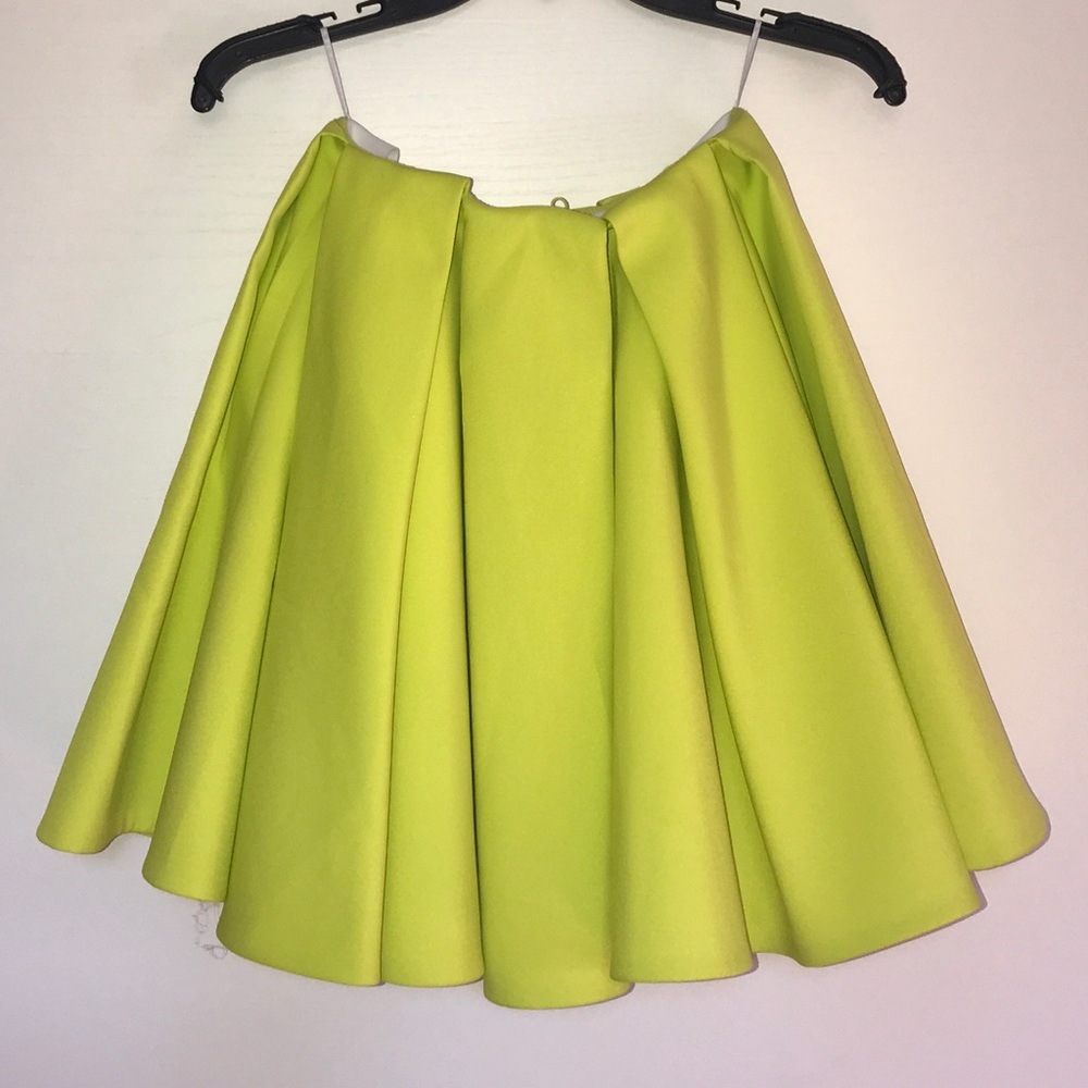 H&M Neon Yellow Skirt