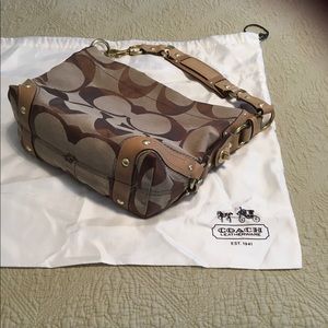 Authentic Coach Carly Signature Bag