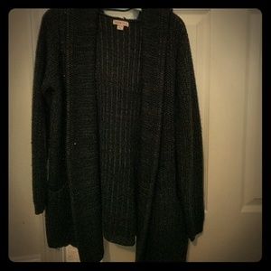 Merona XS heavy hooded Cardigan