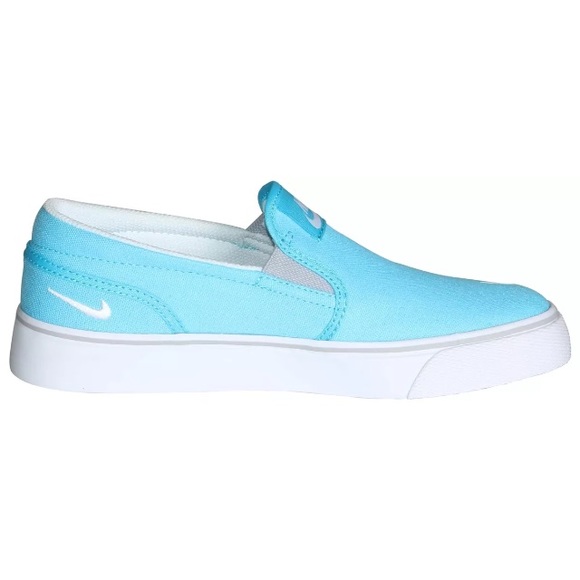 Nike toki slipon blue white women's shoes - Picture 4 of 8