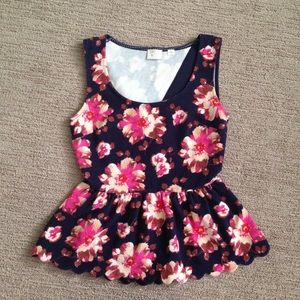 Anthropologie Postmark peplum top