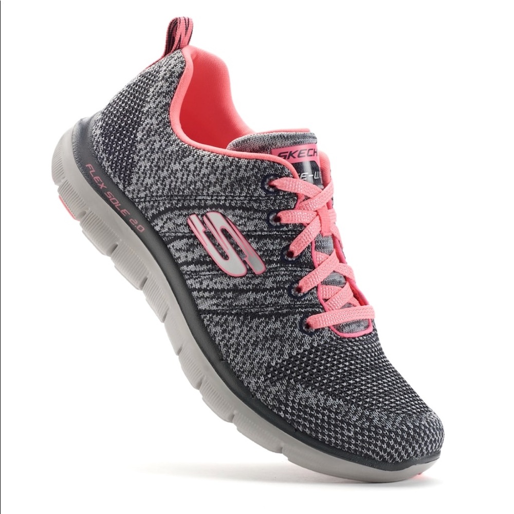 Skechers flex appeal high energy athletics shoes