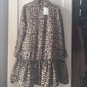 ASOS leopard print dress with tags