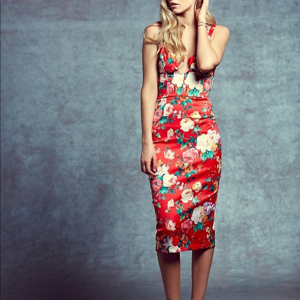 Floral Midi Dress