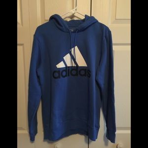 Men's Adidas blue sweatshirt