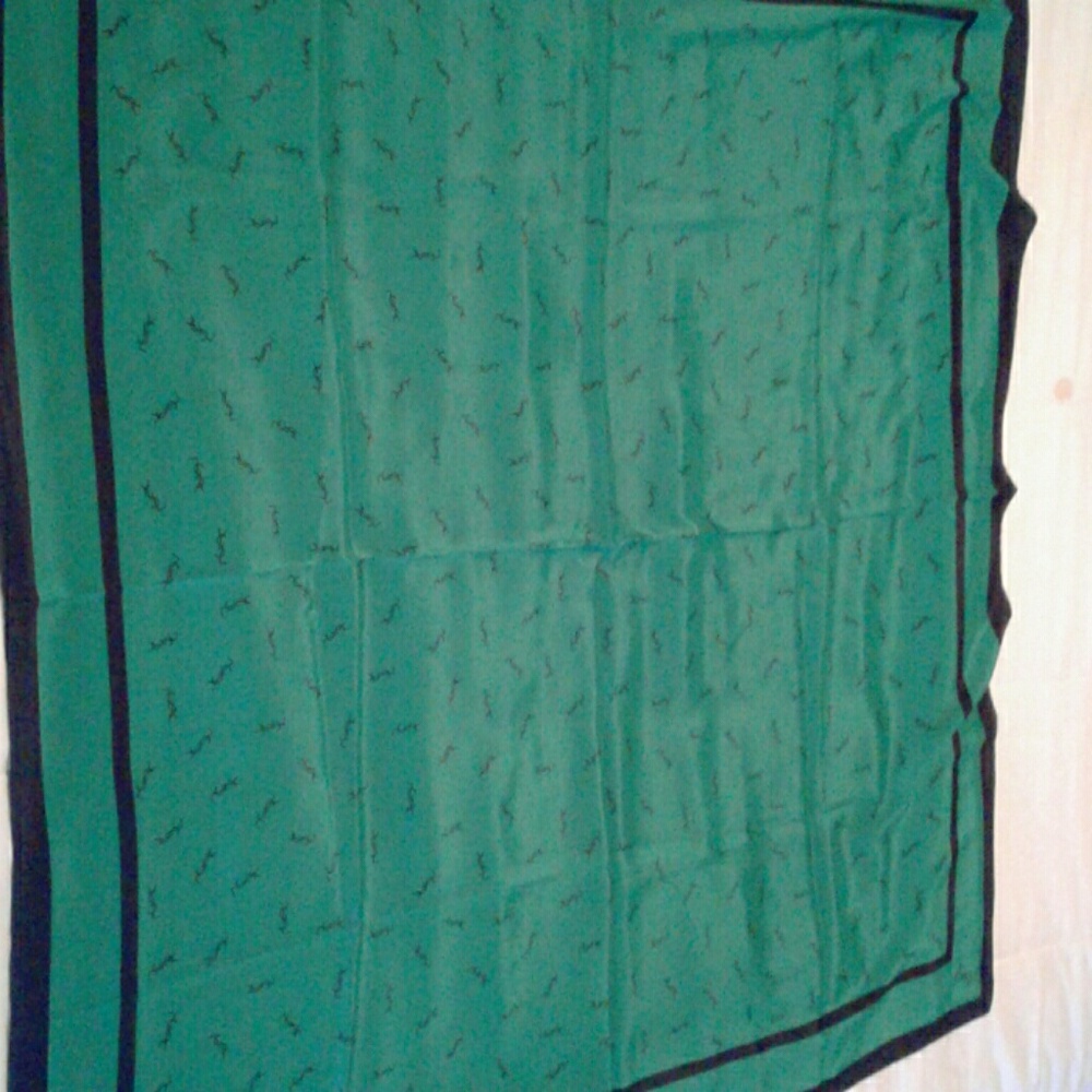 Yves Saint Laurent silk scarf