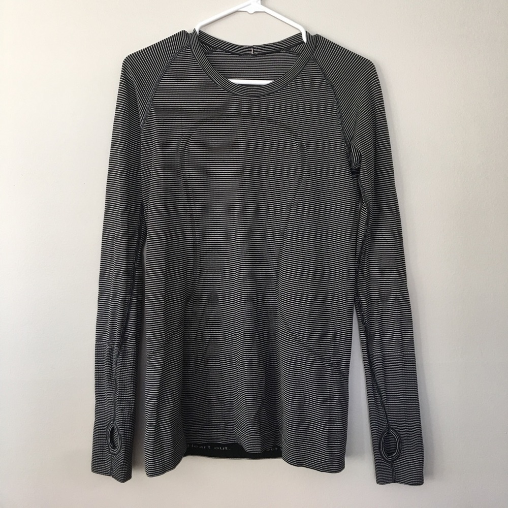 Black + White Shirt by Lululemon