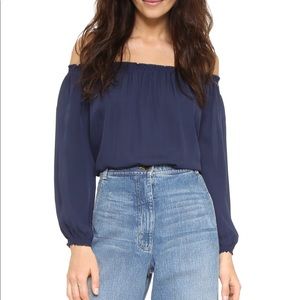 Off the shoulder top by Joie