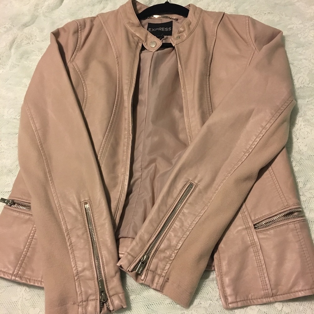 Pink Moto Jacket