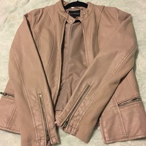 Pink Moto Jacket