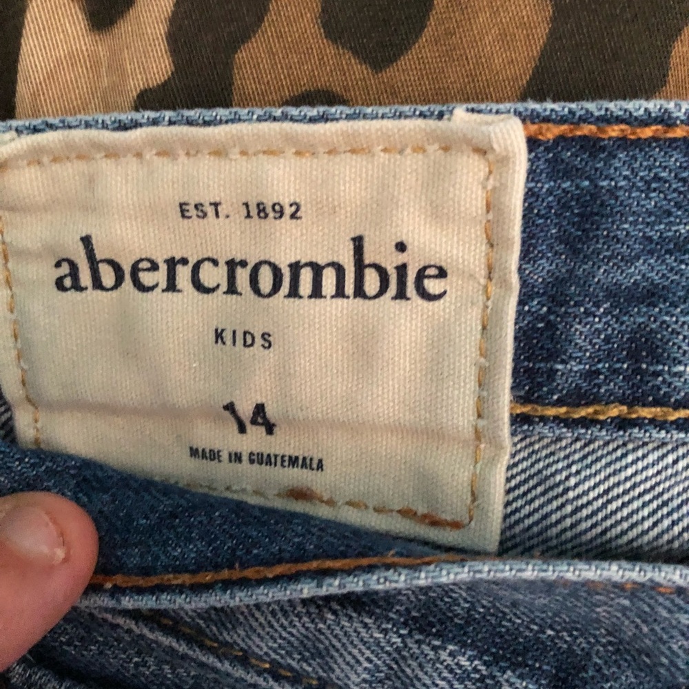 Abercrombie kids jeans size 14