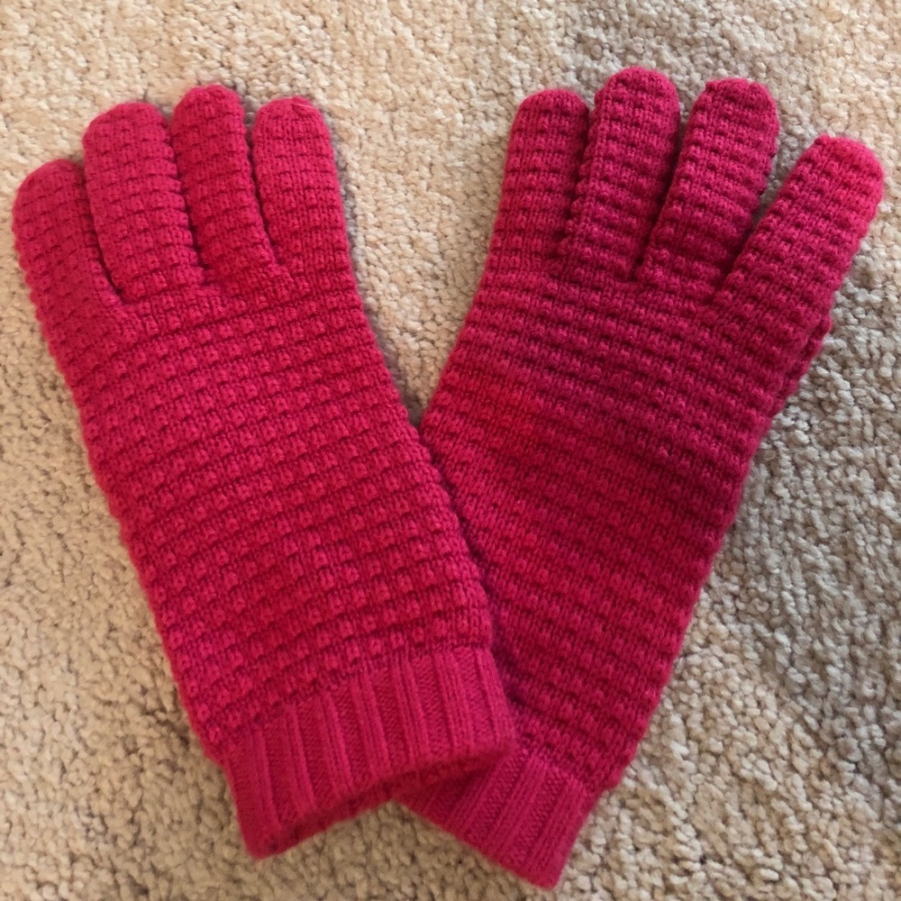 Gap acrylic gloves -Pink