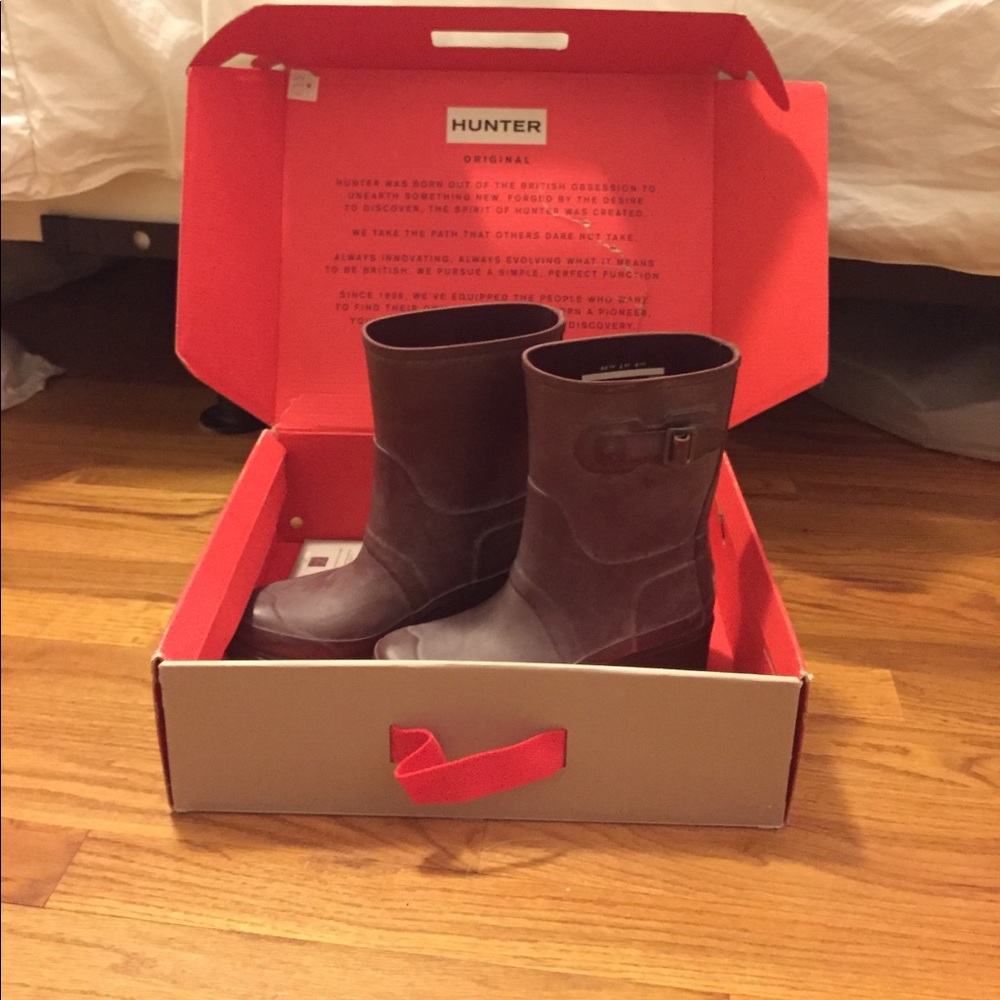 Hunter rain boots
