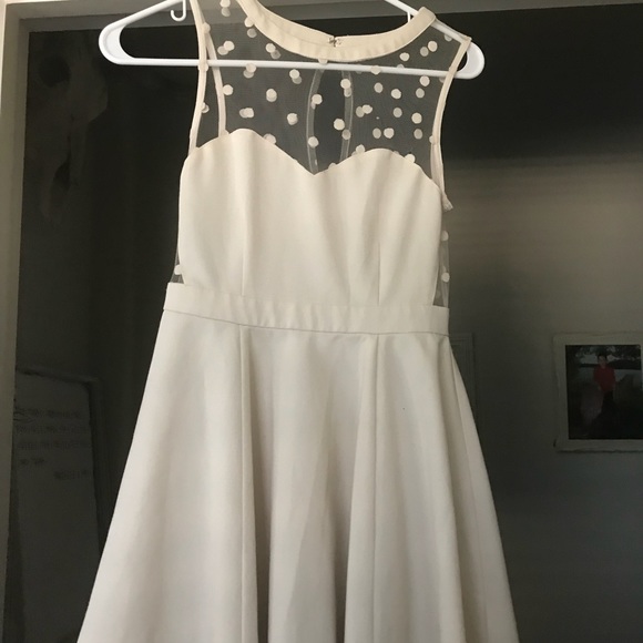 Free people mesh polka dot dress - Picture 1 of 1
