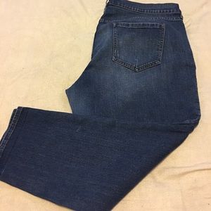 Old Navy boyfriend cropped jeans