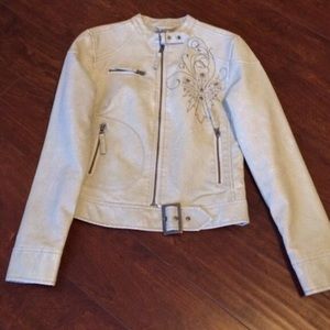 Faux Moto Jacket
