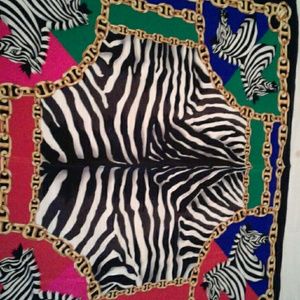 vintage bob mackie silk scarf