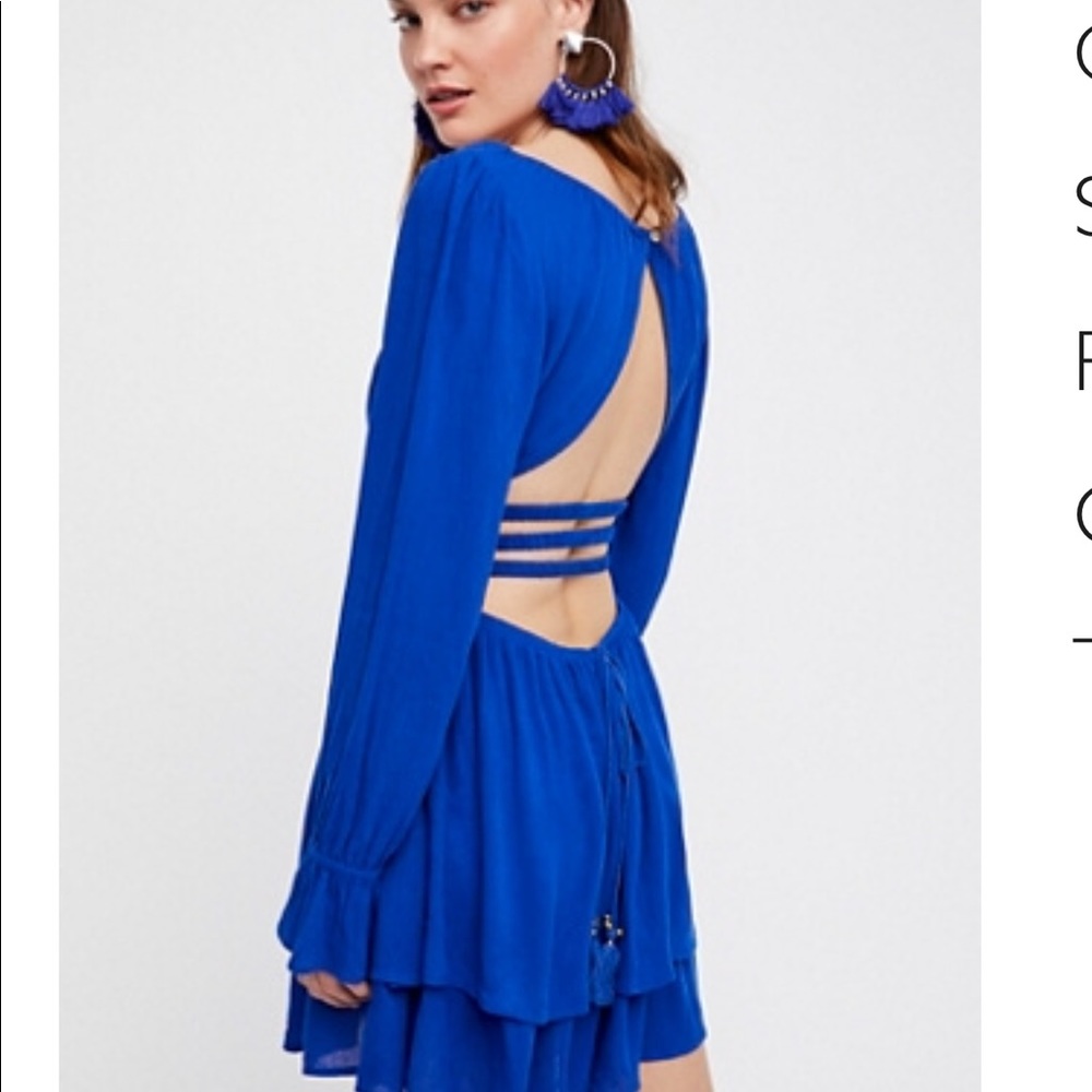 Free people mucho ado mini dress