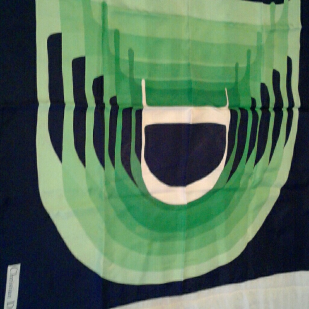 Christian Dior vintage silk scarf