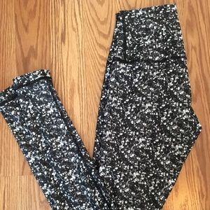 RESERVED FOR TRADE Lululemon sequin shine leggings