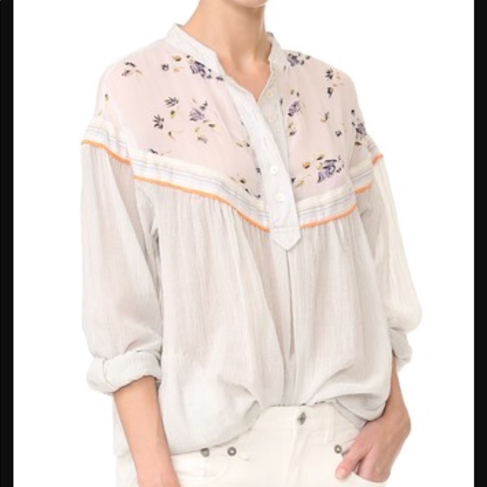 Free people hearts and colors tunic