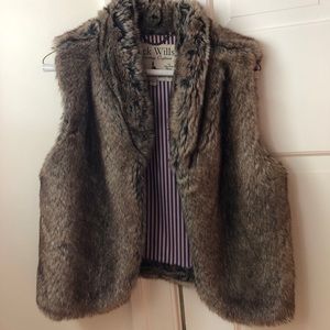Jack Wills Faux Fur Vest