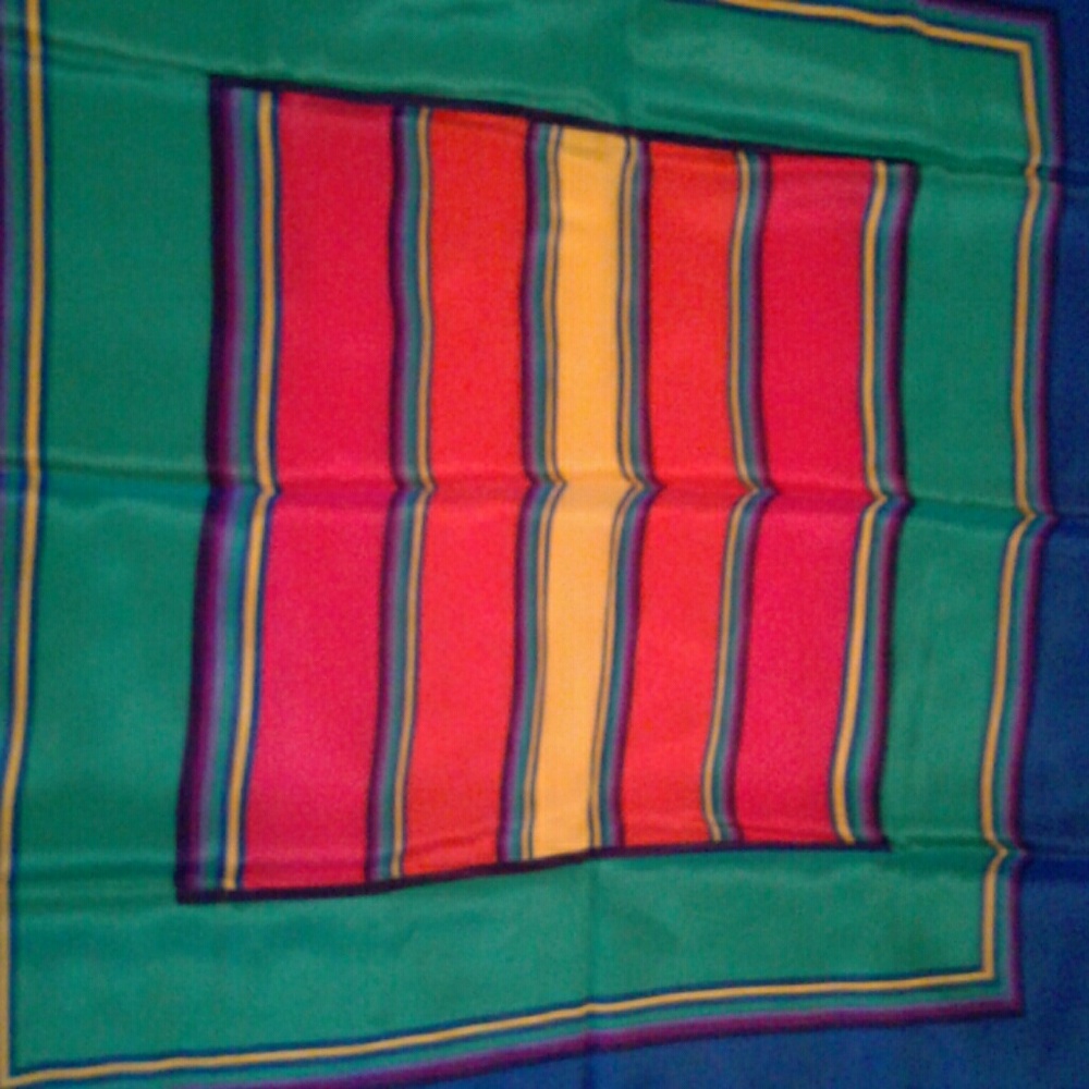Liz Claiborne vintage silk scarf