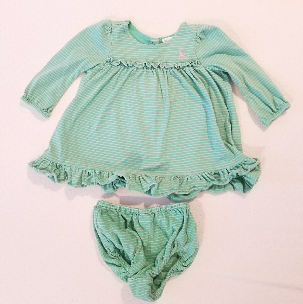 Ralph Lauren mint green dress
