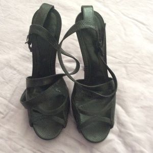 Burberry platform sandals