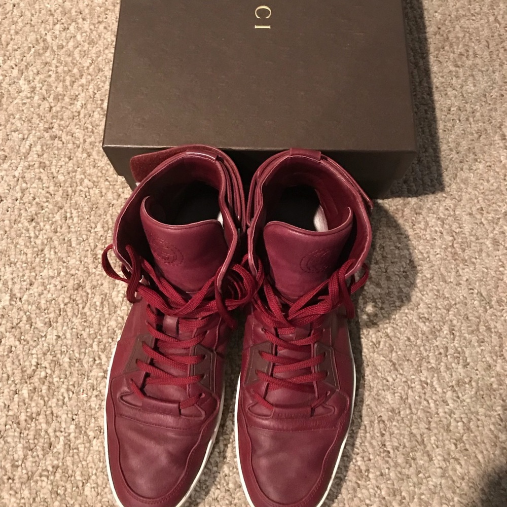 Men’s Gucci high top sneakers